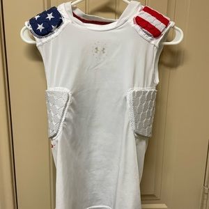 Under Armour Youth Padded Compression Shirt